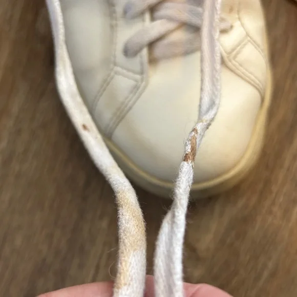 Veja Women's White Sneakers with Pink and Orange Accents - Picture 3 of 9